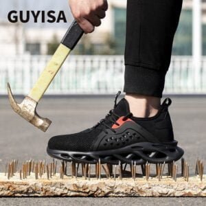 GUYISA Fashion Hot Sale Safety Shoes High Quality Four Seasons Outdoor Sneakers Steel Toe Protection Lightweight Safety Shoes